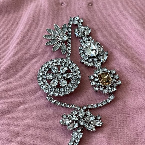 Burberry Rose Pink Cropped Sweatshirt(Brooch) L - Picture 8 of 13